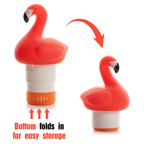 XY-WQ flow-adjustable ring allows tailored chlorine release.