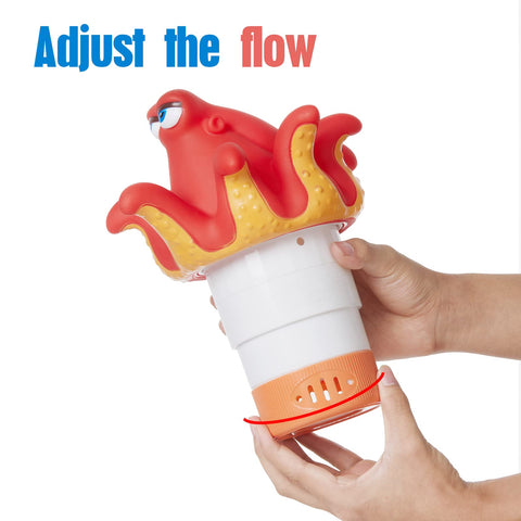 XY-WQ chlorine floater supports 1-inch and 3-inch tablets