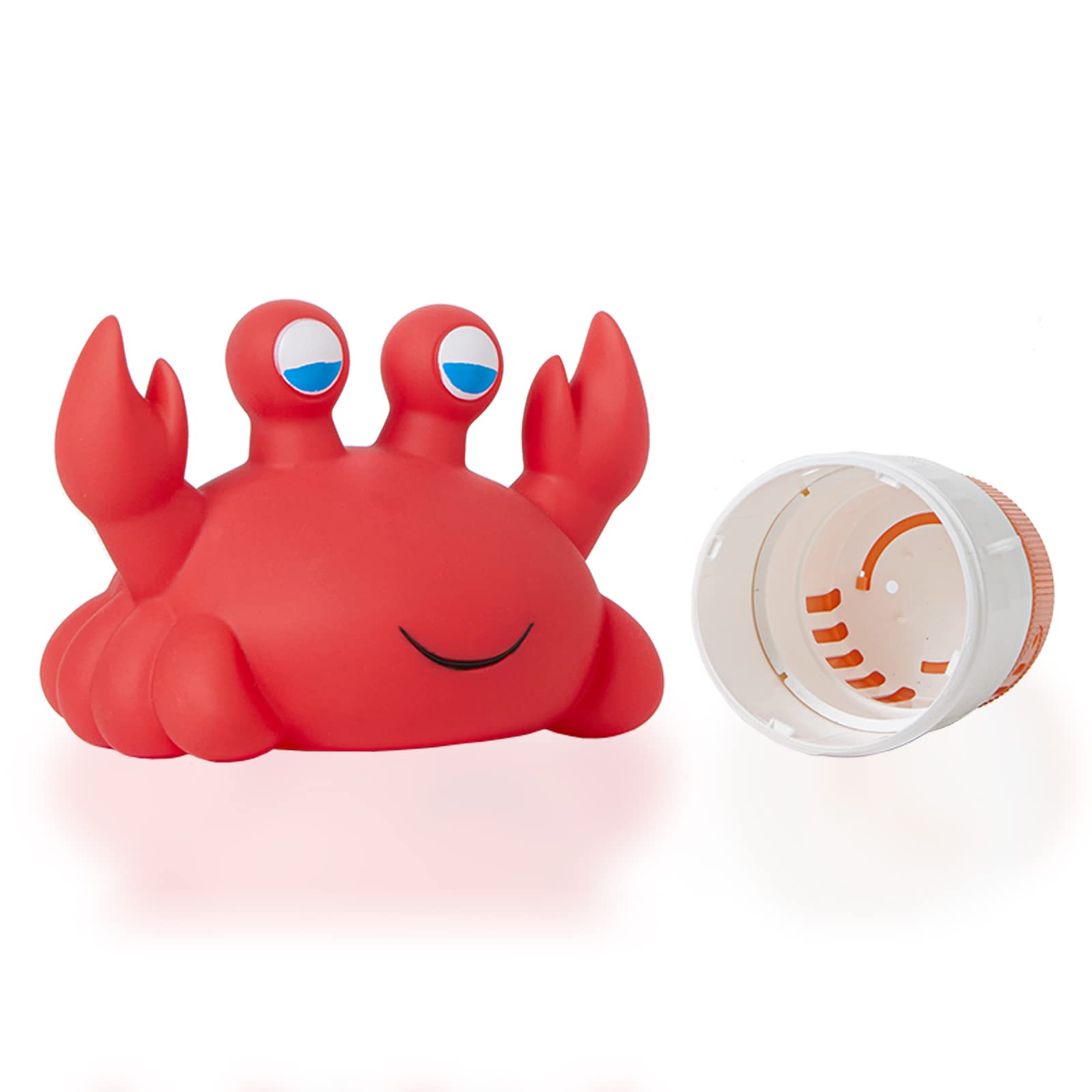 The crab-themed topper adds charm to your pool area while treating water.