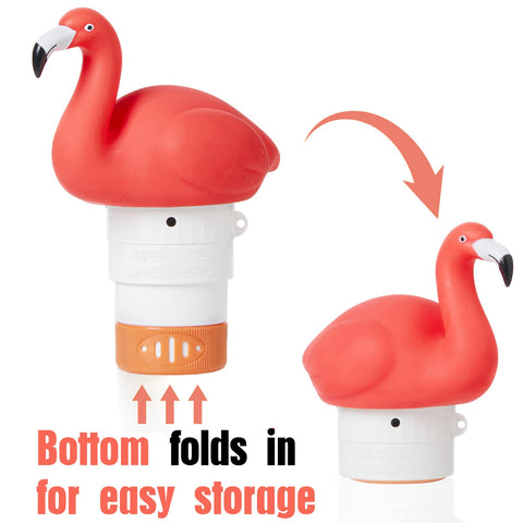 XY-WQ Flamingo Floater twist-ring shows adjustable flow control