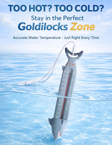 XY-WQ fully sinking design provides underwater temperature readings.