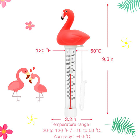 XY-WQ Large-display thermometer for pools and spas, quick readings from a distance.