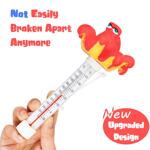XY-WQ dual-design thermometer set adds playful character to pools.