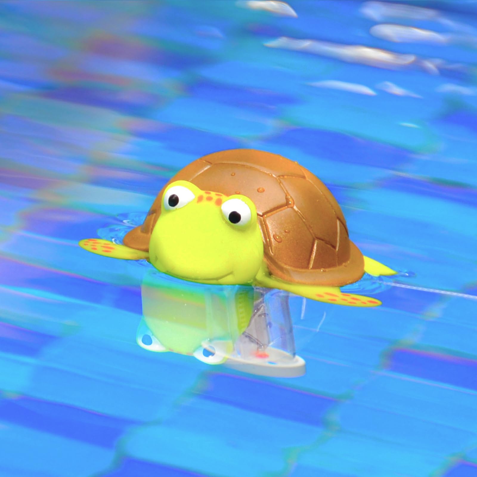 XY-WQ pool thermometer with rope tether to prevent drift