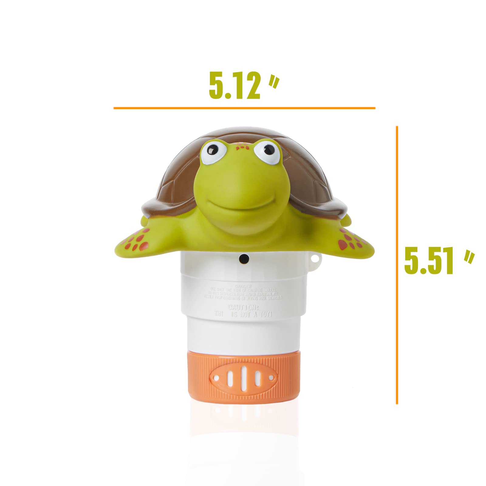 XY-WQ Turtle chlorine floater collapsible design fits compact storage