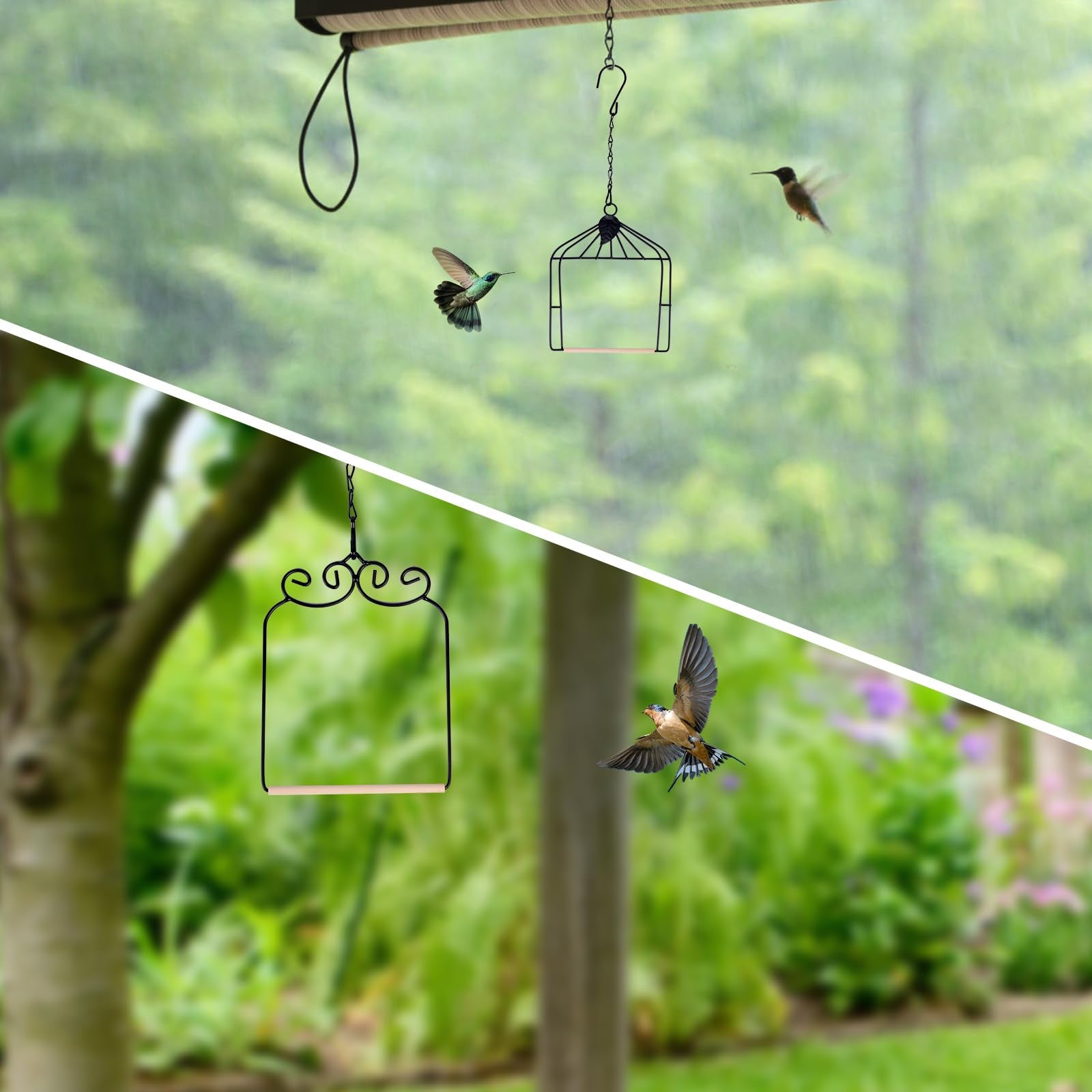 XYADX two-chain setup included for easy hanging and stability
