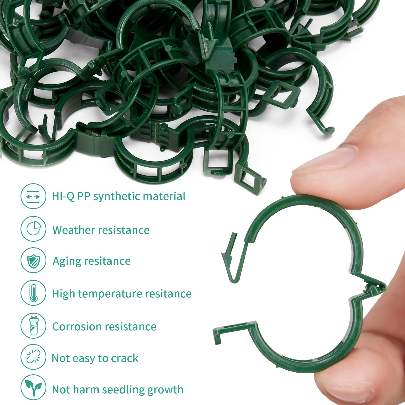 XYCING clips on trellis keep climbing plants organized and upright