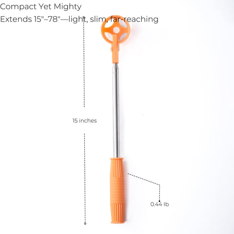 Xylarnoveth Egg Grabber non-slip handle provides a comfortable, secure grip.
