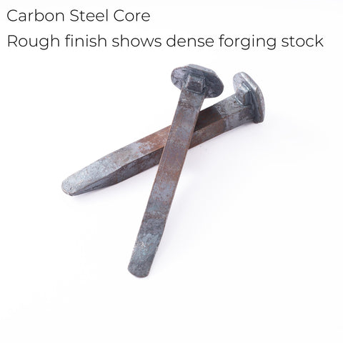 Xylarnoveth railroad spikes texture highlights rugged steel surface for decor or craft.