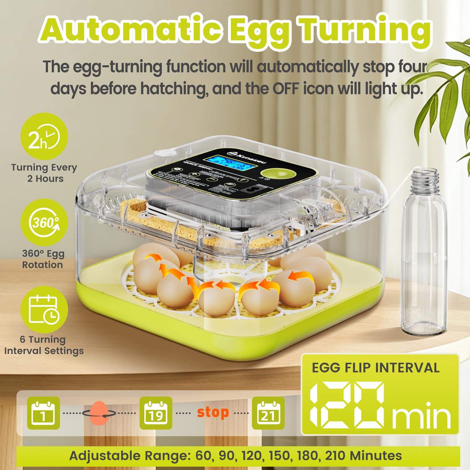 Xynzzeu humidity auto-fill maintains the right moisture level