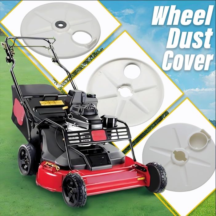 xyocx wheel cover 2-pack keeps mower wheels clean and ready for next mowing