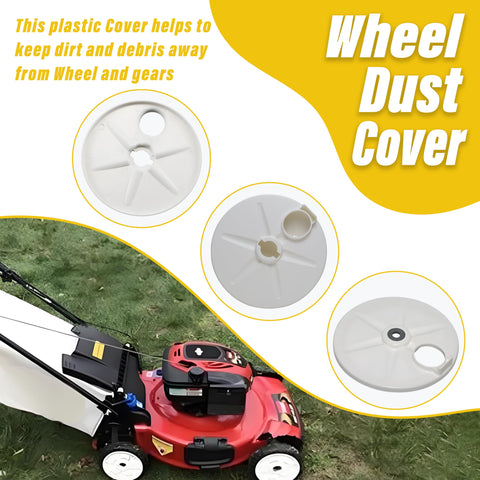xyocx wheel cover protects wheel and gears from dirt during mowing