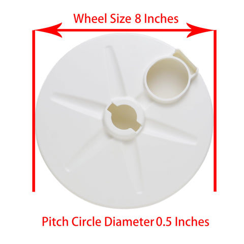 xyocx wheel-cover assembly 127-6840 fits Toro Recycler mowers for reliable protection