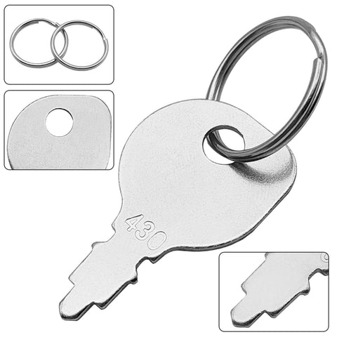 XYQMLY six ignition keys offer broad compatibility with lawn mowers.
