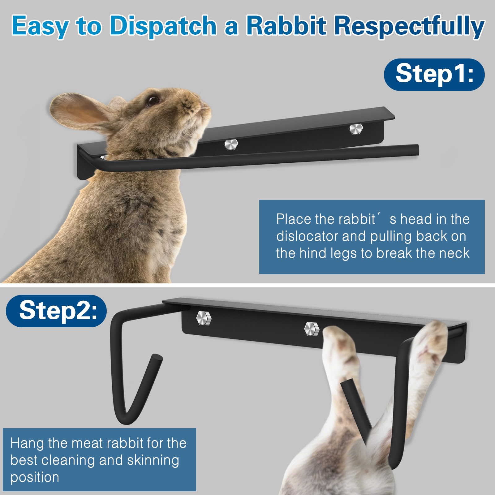 Xyrofta small-game processing versatility supports rabbits, squirrels, and more.