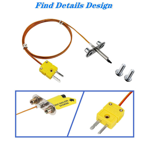 XYWZV thermocouple probe kit includes all essential parts for repair.