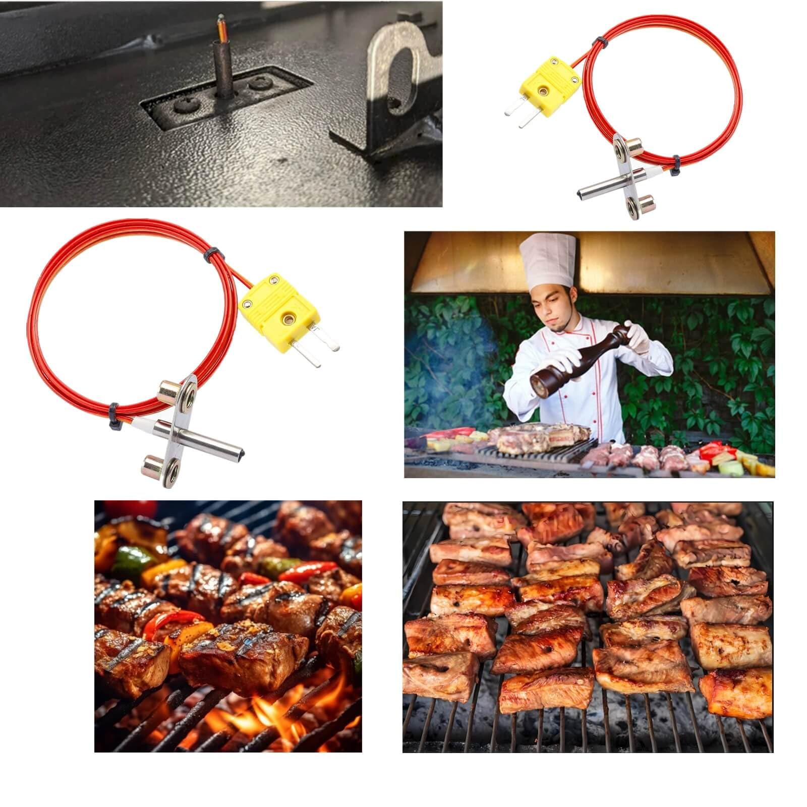 XYWZV thermocouple probe kit installation helps restore temperature control.