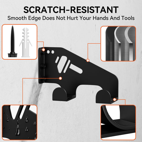 XZHXFX chainsaw hanger with protective pad guards tool surfaces