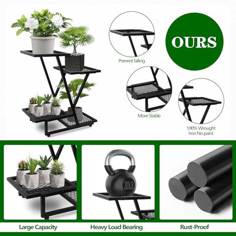 XZHXZH easy-assembly stand with non-slip mats for stable setup.