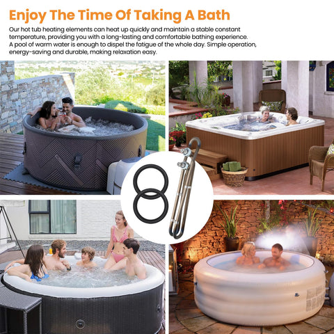 Xzionh durable spa heating element built for demanding setups