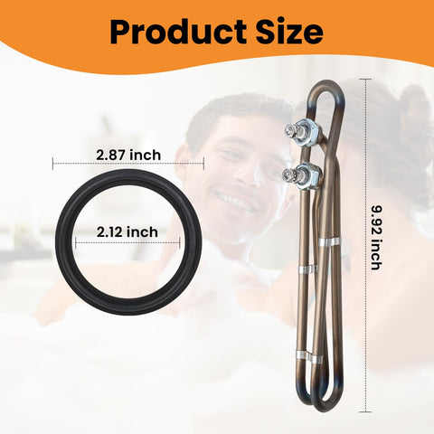Xzionh flo-thru metal tube design enables easy installation