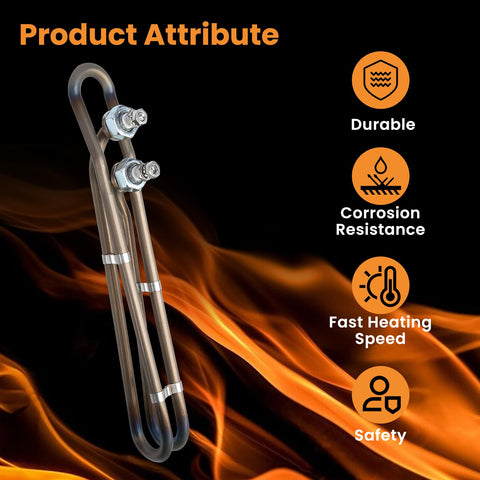 Xzionh titanium alloy heater resists corrosion for longer use
