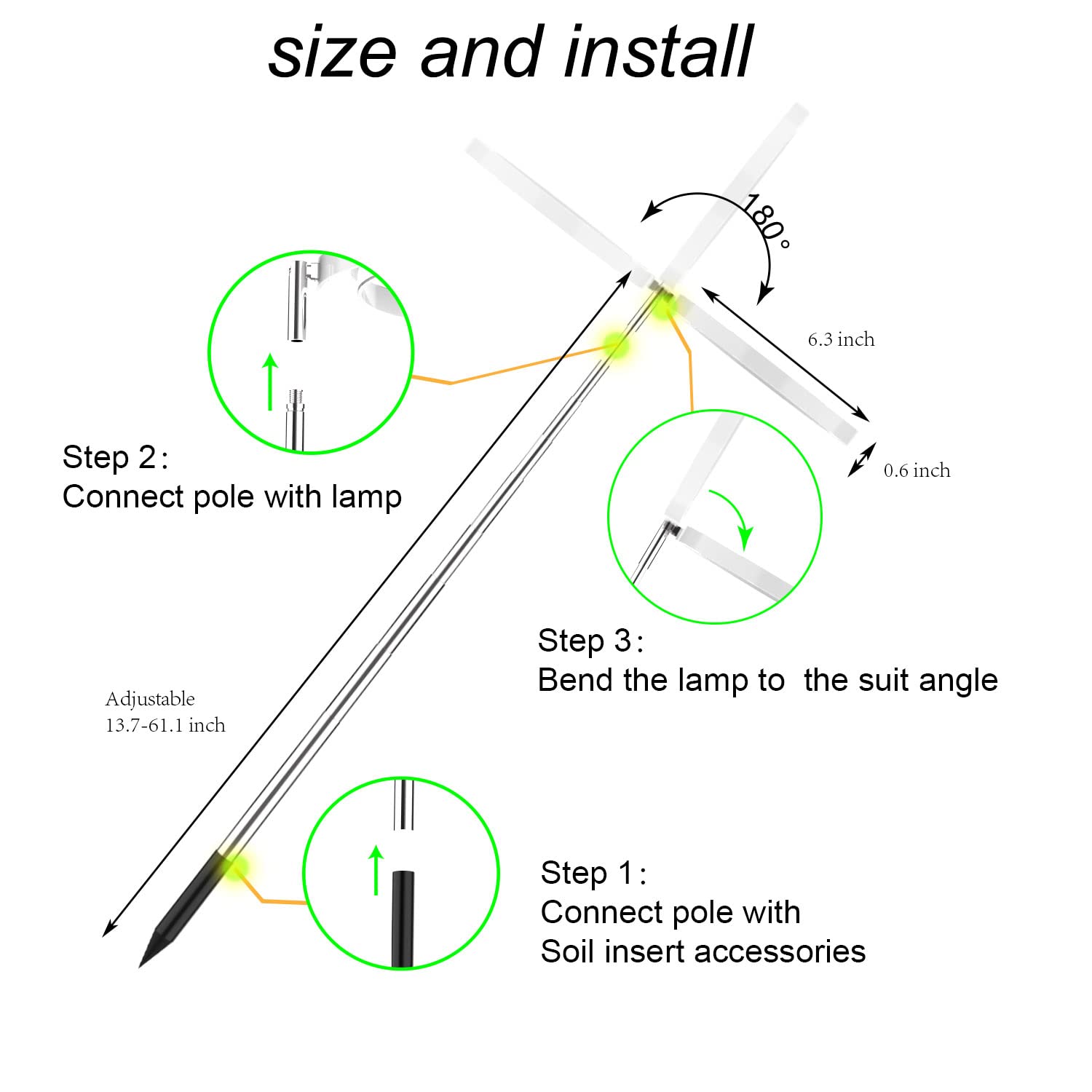 Yadoker 5V low voltage indoor grow light for safe daily use