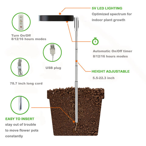 Yadoker aluminum-shell light dissipates heat for cool, safe operation.
