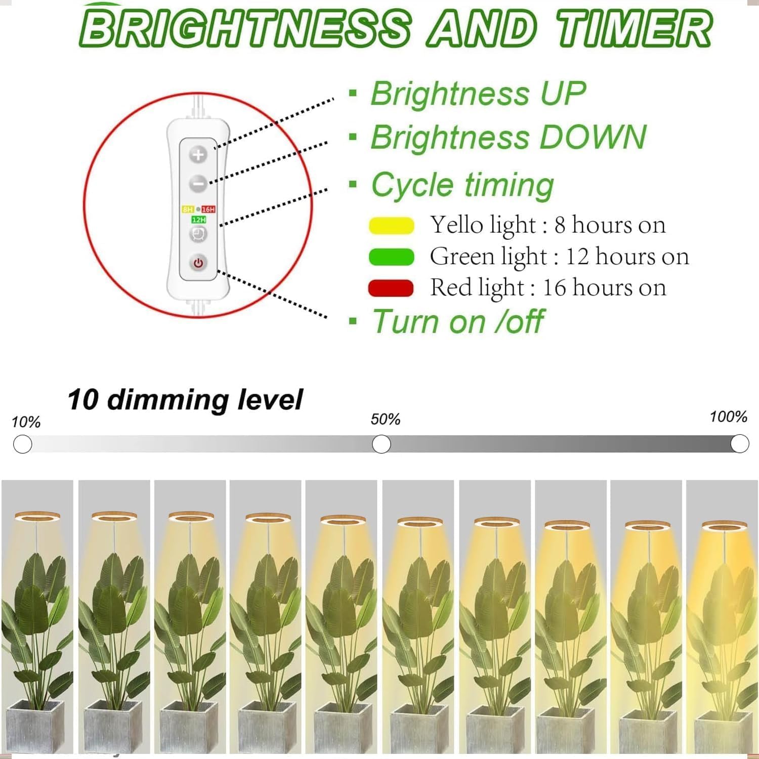 Yadoker auto timer interface shown for effortless daily lighting cycles