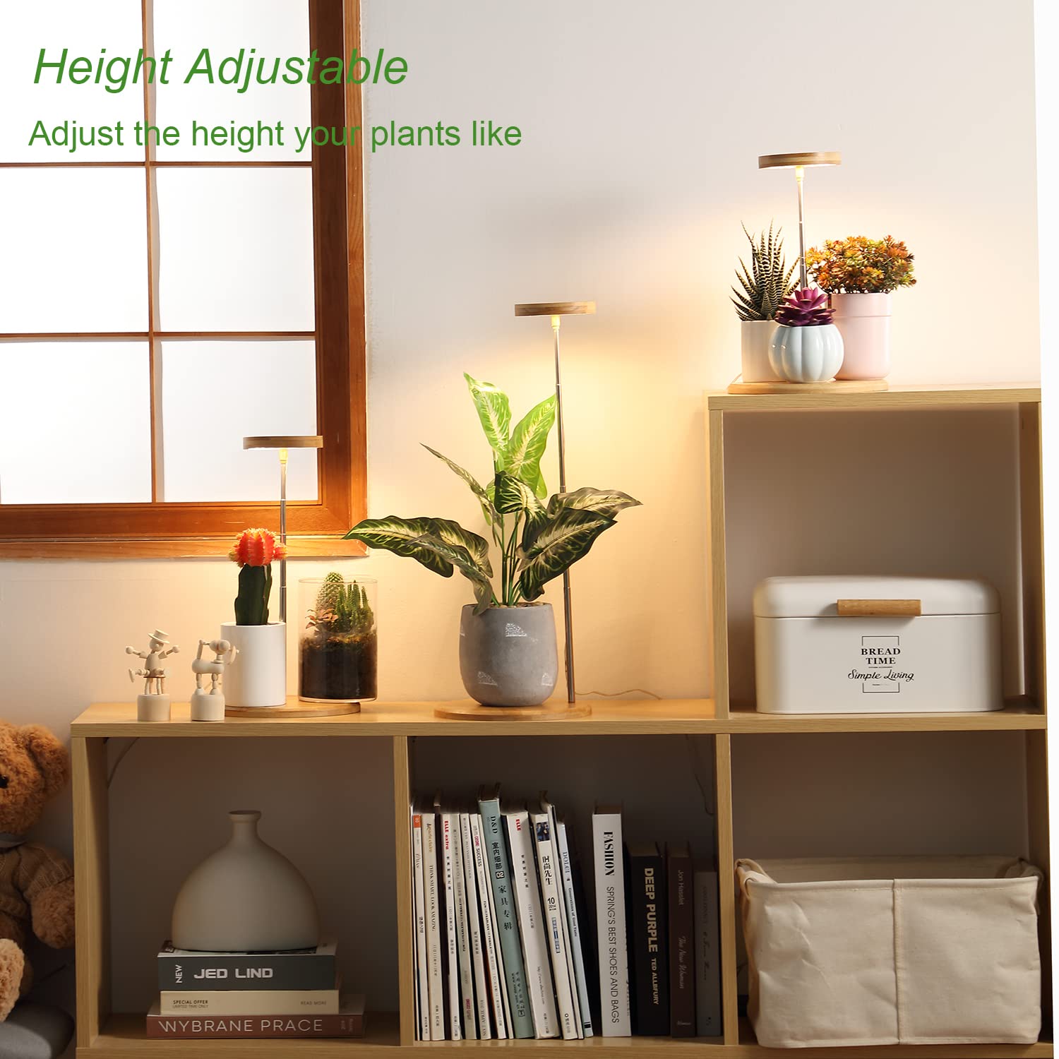 Yadoker compact desk light brightens a dorm or office space without crowding the area.