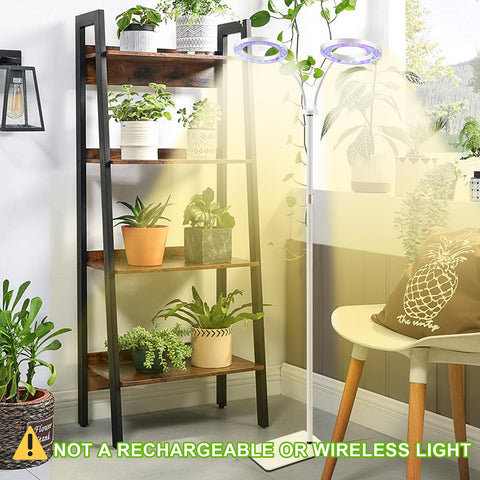 Yadoker full spectrum 144 LEDs support year-round plant growth