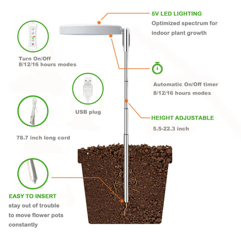 yadoker Grow Light aluminum shell for cooler, safer operation.