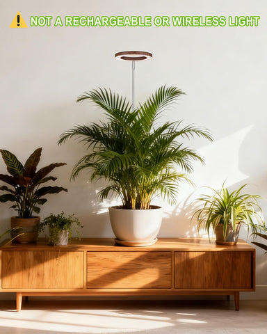 Yadoker grow light height adjustment up to 61 inches supports tall plants.
