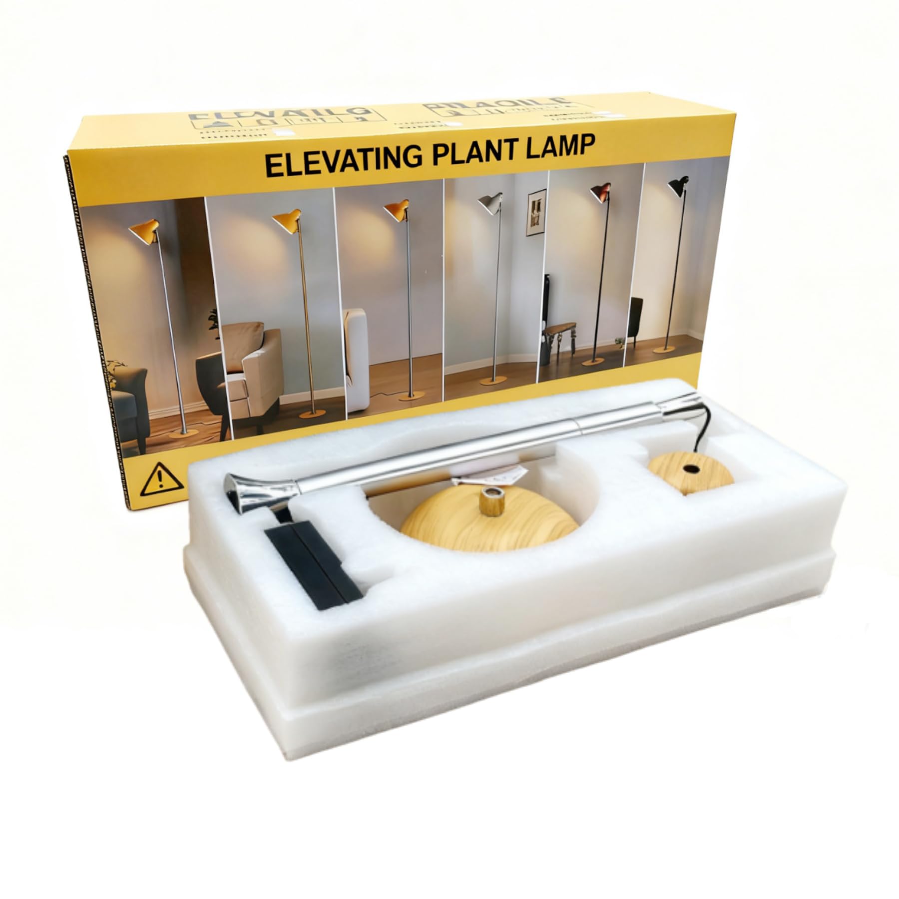 Yadoker grow light ideal for large plant setups and hanging baskets.