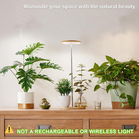 Yadoker height-adjustable grow light extends to cover more plants.