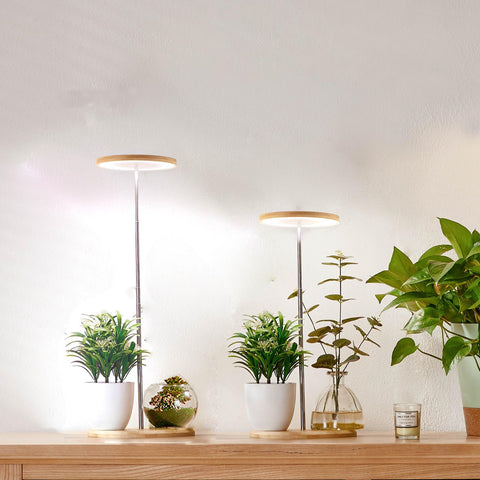 Yadoker plant grow light compact design offers space-saving indoor lighting.