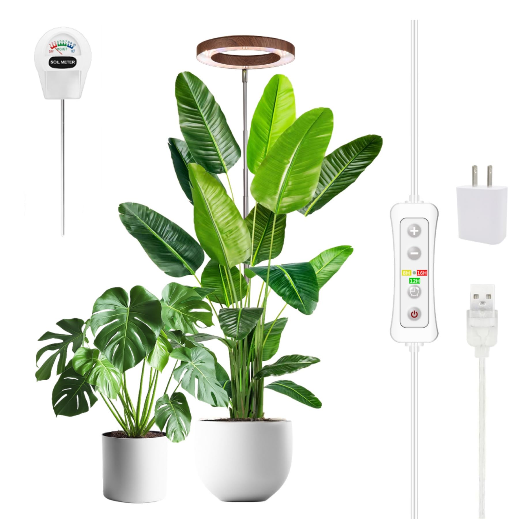 Yadoker full‑spectrum plant grow light overview for indoor growth