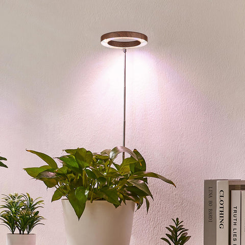 Yadoker Plant Grow Light full spectrum enhances indoor plant growth and vitality for compact spaces