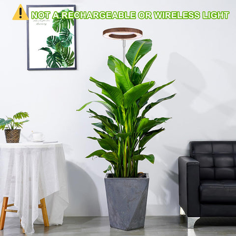 Yadoker wood-look aluminum body enhances heat dissipation and blends with decor