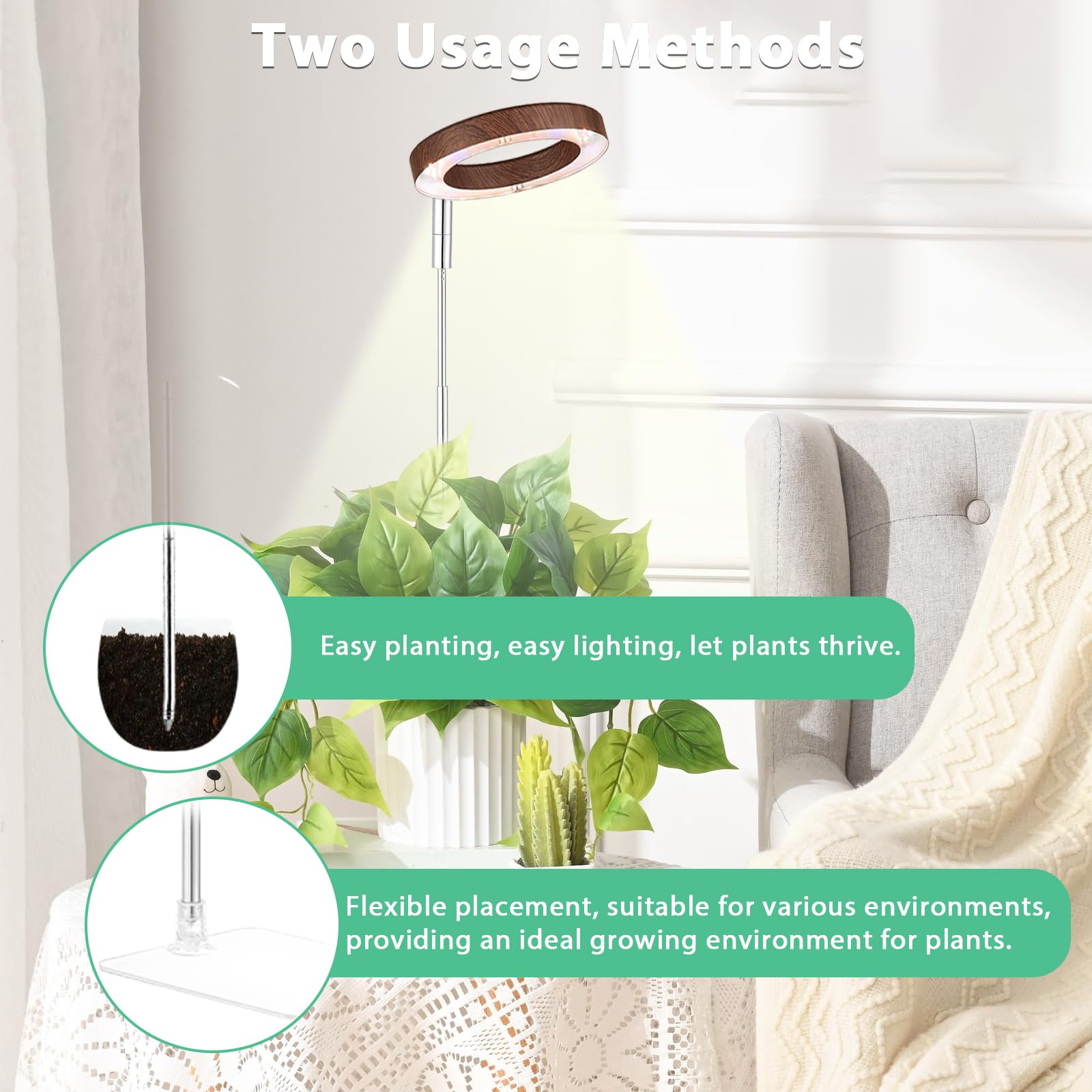 Yadoker wood-look design with aluminum body blends with decor and stays cooler.