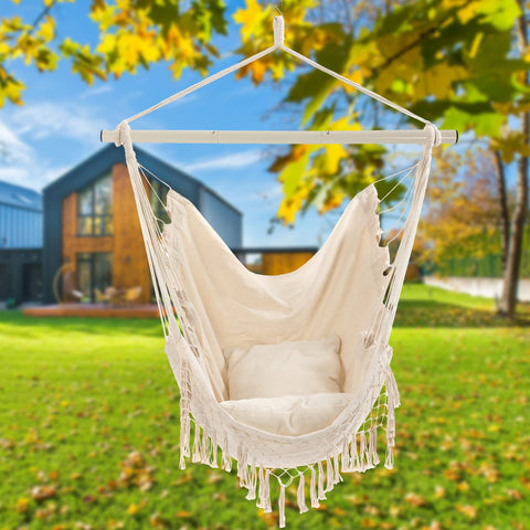 YAERSI hammock chair perfect for relaxing and leisure time