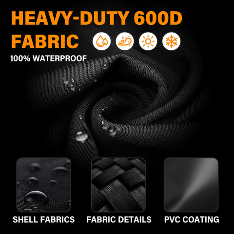 YAFFEY generator cover zipper-closure provides smooth, secure access.