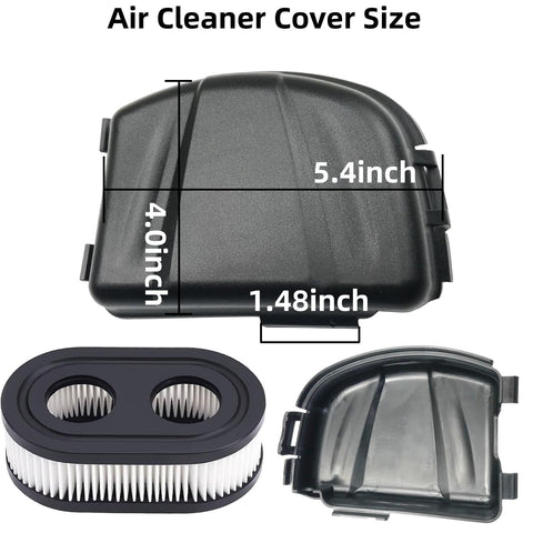YAFAOCE easy-install air filter simplifies replacement for lawns