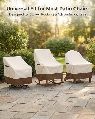 Yagvany waterproof chair cover for rocking chairs guards against moisture