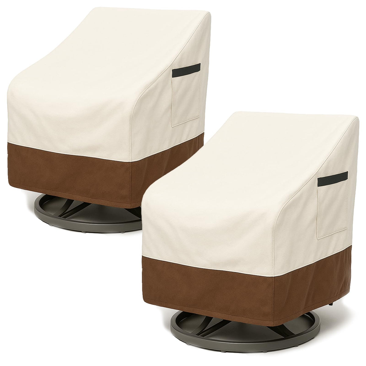 Yagvany waterproof chair cover for swivel chairs protects from rain and UV rays