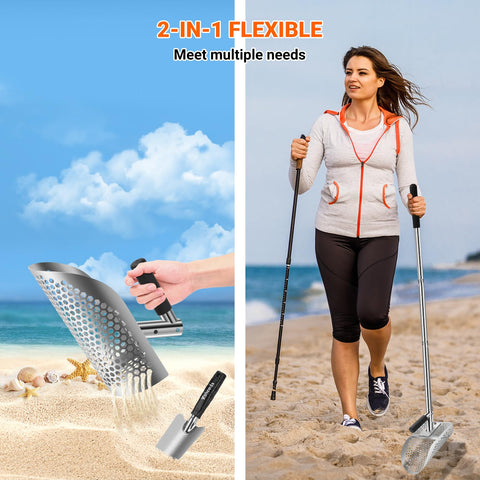 Yaheeda sand sifter with 7 mm holes speeds sand separation