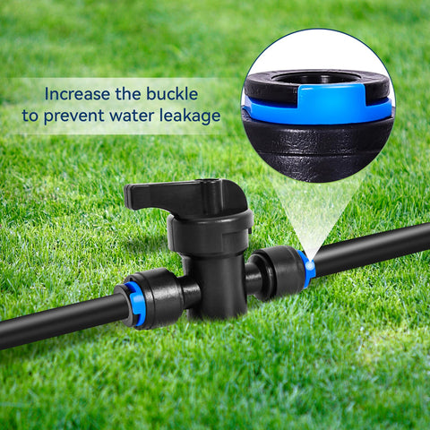 YAIRMIS connector locking fitting for secure sprinkler connections