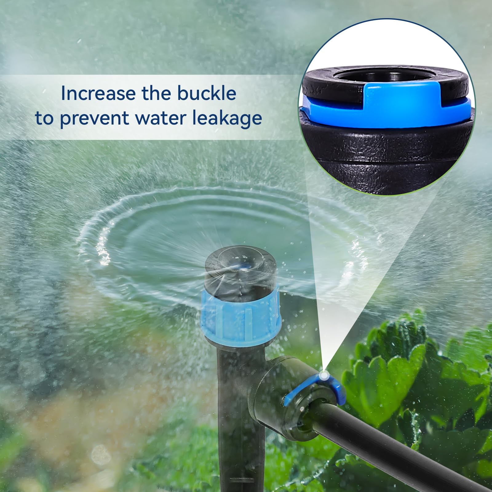 YAIRMIS drip sprayer emitter assembly for versatile garden watering.