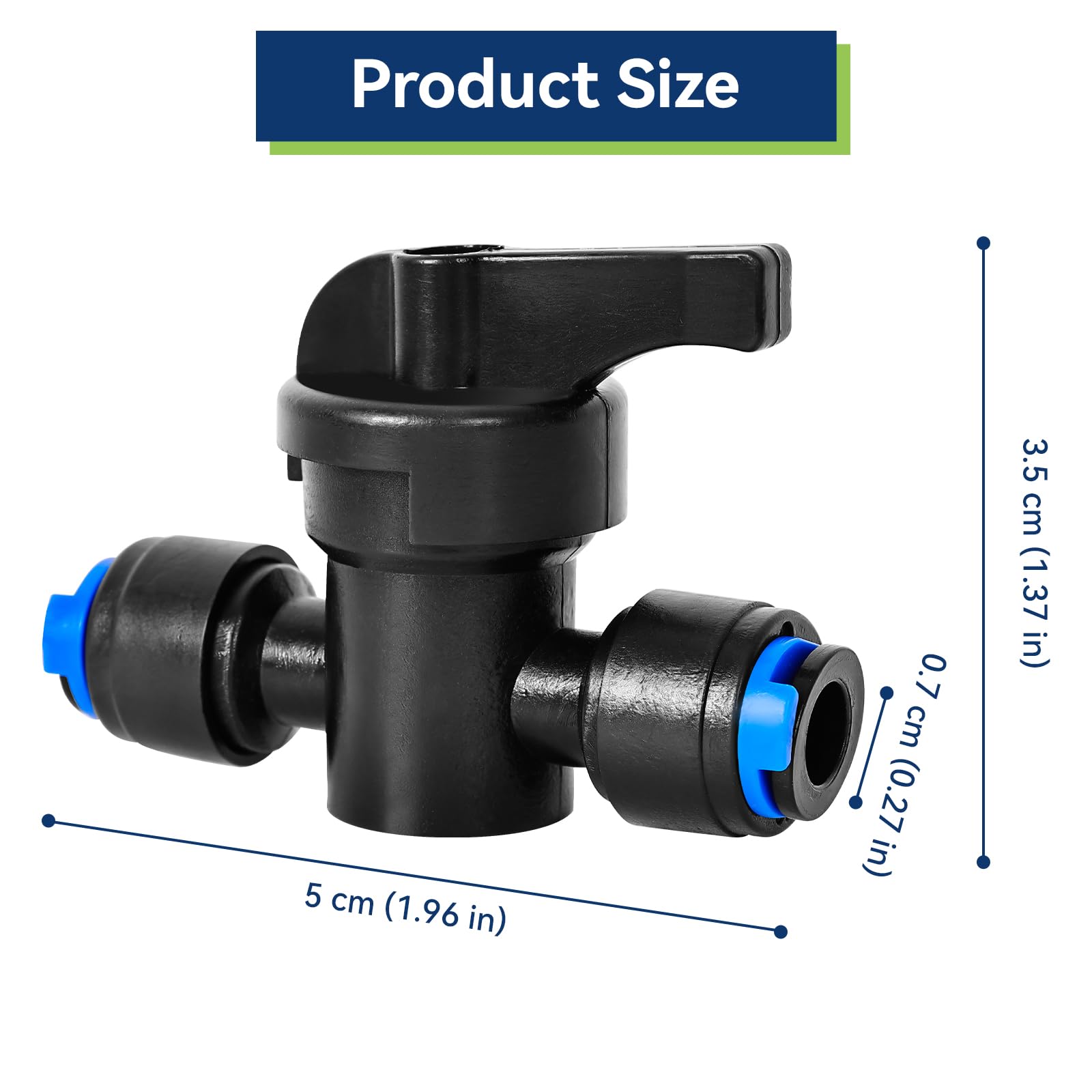 YAIRMIS quick-connect universal drip tubing coupling in use