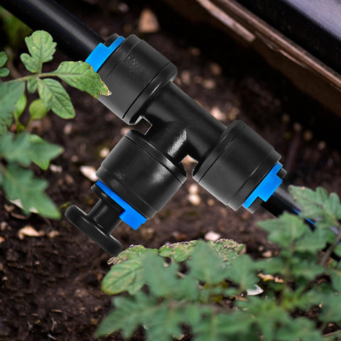 YAIRMIS sprinkler system setup with reliable end connectors.